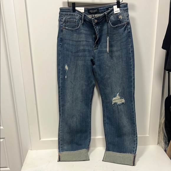 Blue Distressed Jeans - Picture 1 of 6